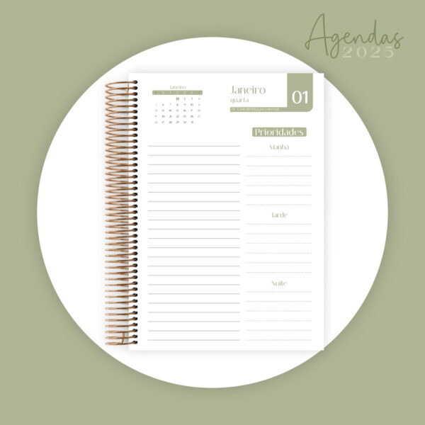 Combo Agendas 2025 Monogramas - Arquivo Digital - Imagem 3
