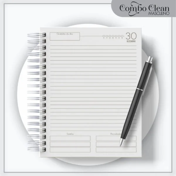 Combo Agendas Elegante Masculinas 2023 - Arquivo Digital - Imagem 3