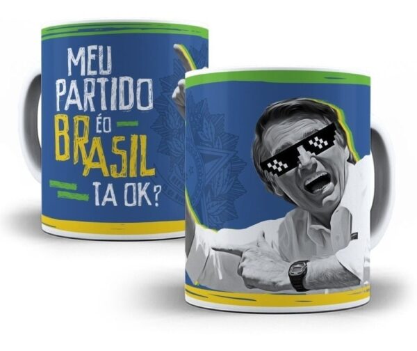 Combo Arte Caneca Lula Bolsonaro 36 Sublimação Arquivos Png