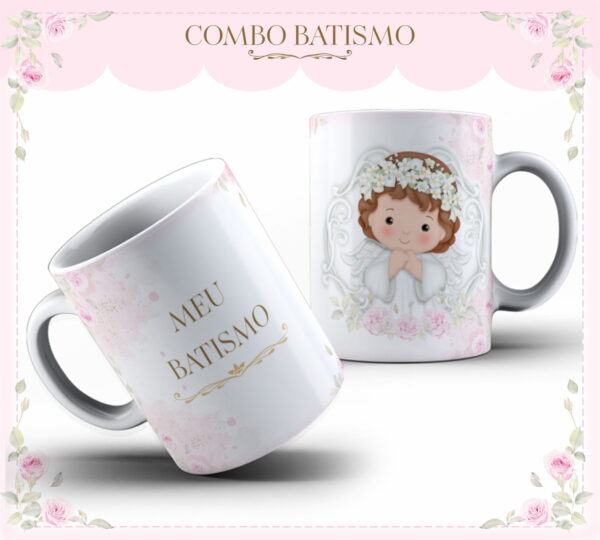 Combo Batizado Menina - Arquivo Digital - Imagem 4