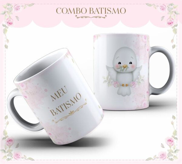 Combo Batizado Menina - Arquivo Digital - Imagem 2