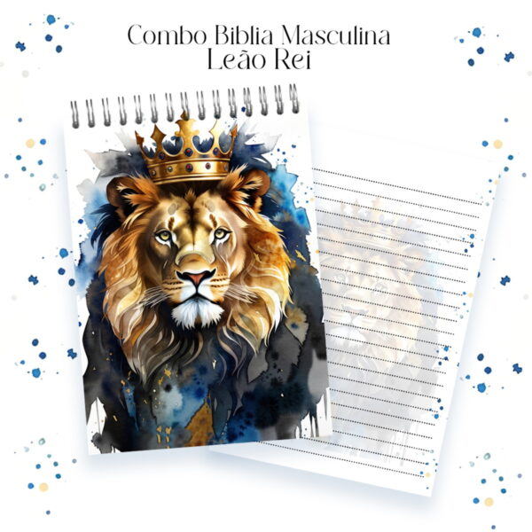 Combo Bíblia Masculina Leão - Arquivo Digital - Imagem 2