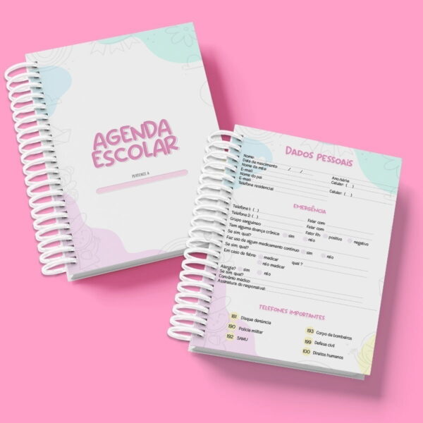 Combo Digital Agenda Planner Escolar 2023 P Imprimir