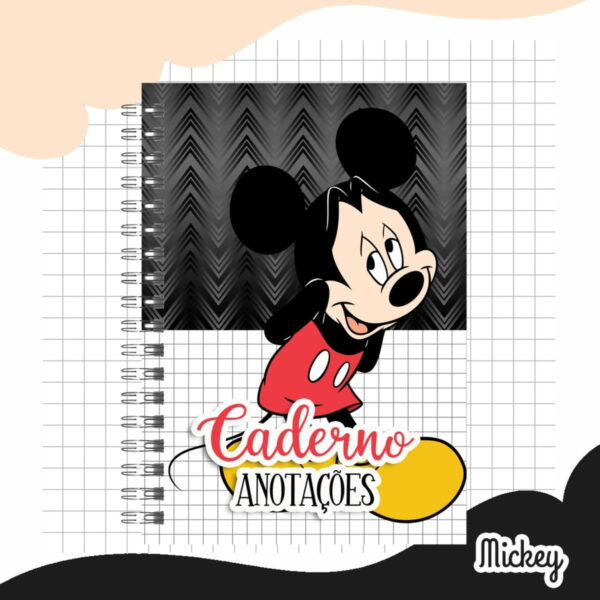 Combo Escolar Mickey 2024 - Arquivo Digital - Imagem 3