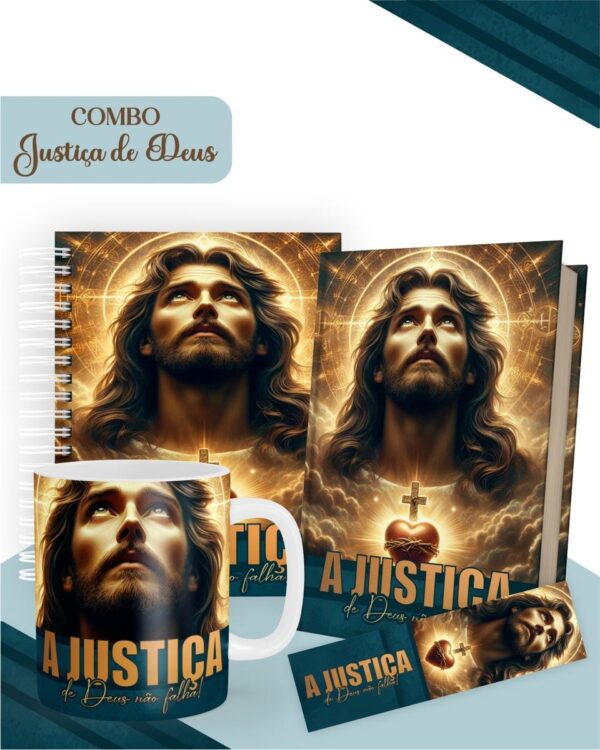 combo justica de deus encadernacao infantil 1