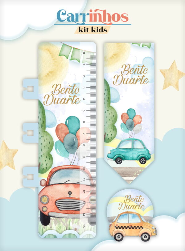Combo Kids Carrinhos - Arquivo Digital - Imagem 3