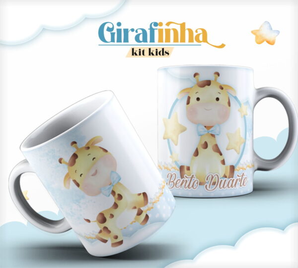 Combo Kids Girafinha - Arquivo Digital - Imagem 3