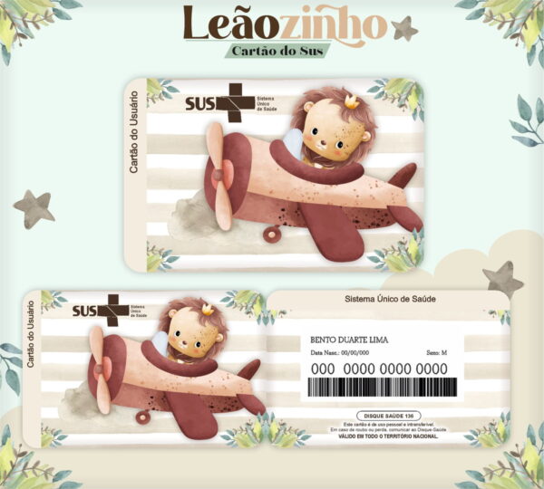 Combo Kids Leãozinho - Arquivo Digital - Imagem 2