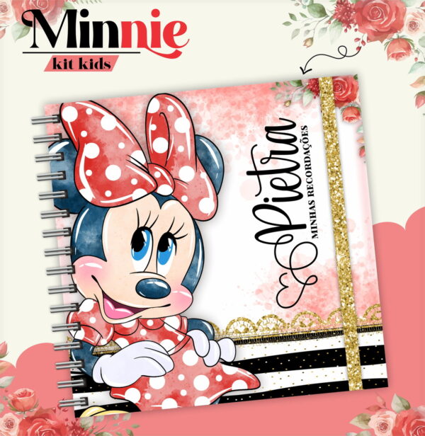 Combo Kids Minnie Vermelha - Arquivo Digital - Imagem 2