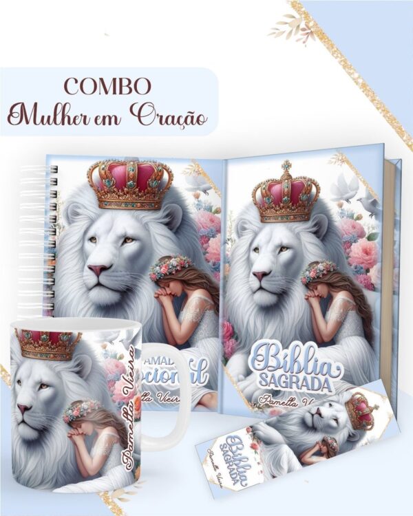 combo leao lettering encadernacao maternidade 1