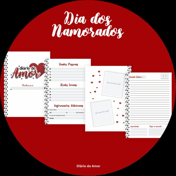 Combo Lettering Dia dos Namorados - Arquivo Digital - Imagem 3