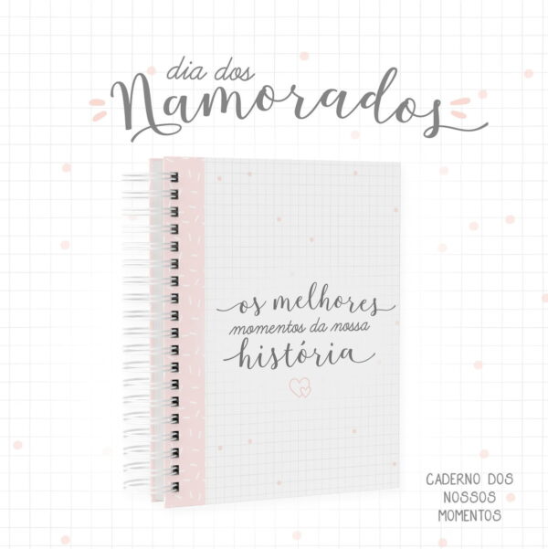Combo Livro e Cadernos Dia dos Namorados - Arquivo Digital - Imagem 3