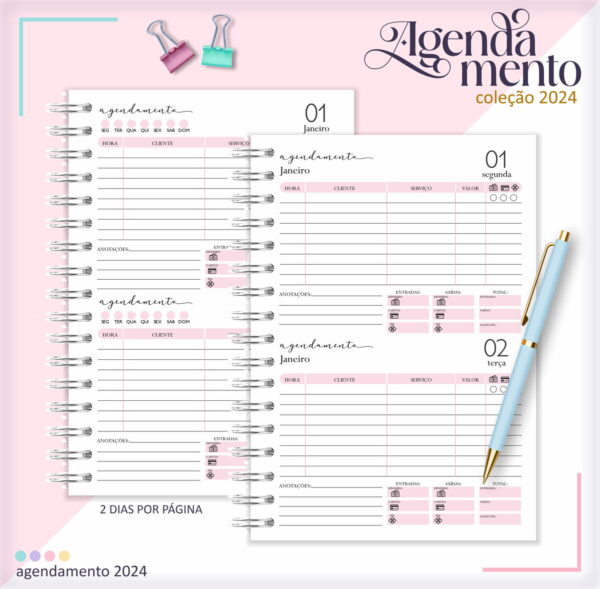 Combo Miolos Agendamentos 2024 - Arquivo Digital - Imagem 3
