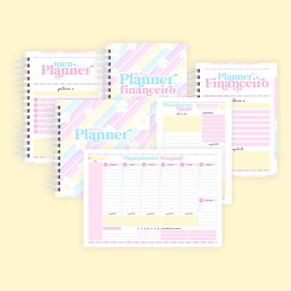 combo planners 2024 arquivo digital papelaria