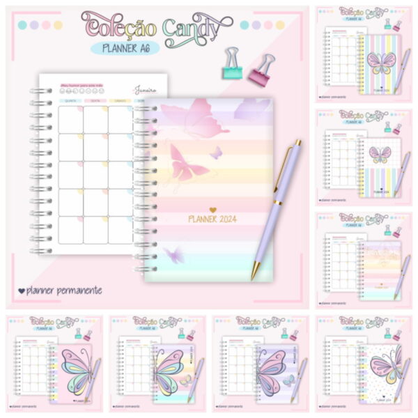 combo planners candy a6 arquivo digital combo planners candy a6
