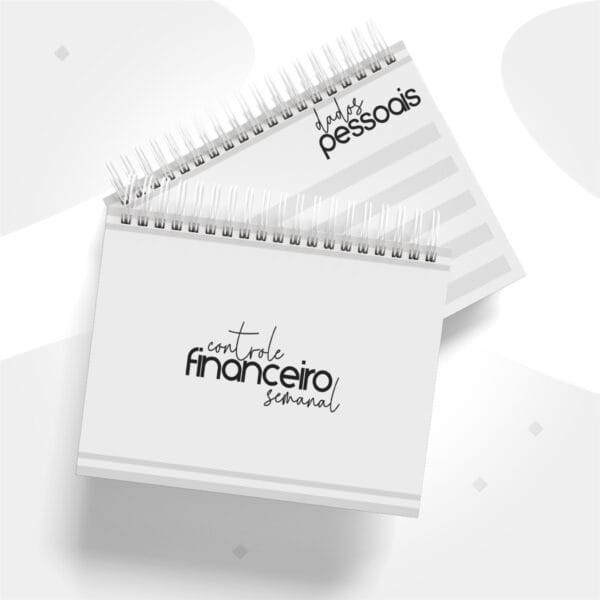 Controle Financeiro Semanal Masculino A6 - Arquivo Digital - Imagem 2