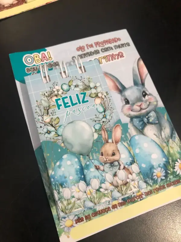 Crie O Seu Material De Pascoa Kit Para Cartoes E Capas