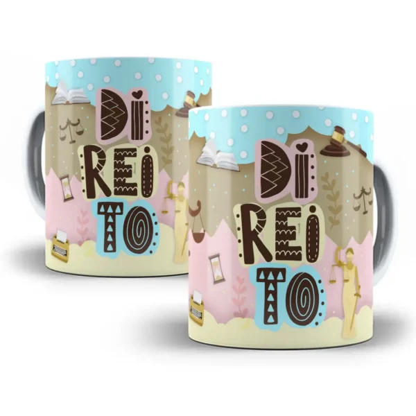 Design Caneca Criativa Profissional do Direito