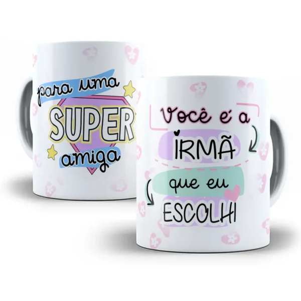 Design Caneca Especial Amizade Feminina