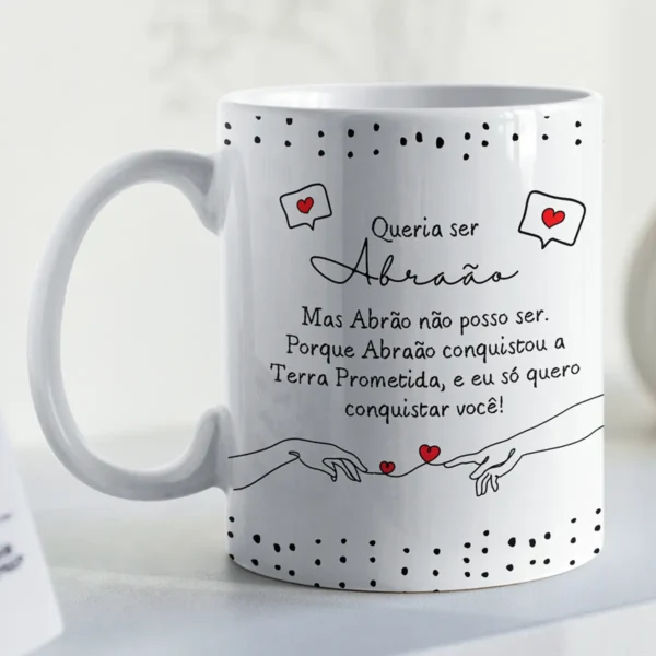 Designs Criativos para Canecas: Cantadas Cristãs em JPG