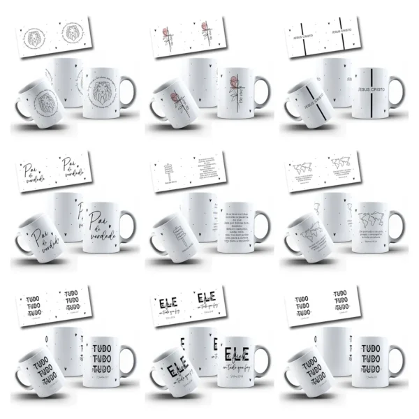 Designs De Caneca Em Jpg Salmos E Proverbios 5
