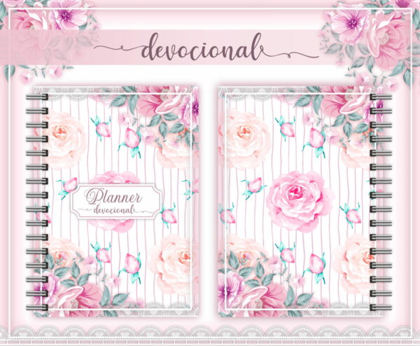 devocional flor arte para caneca arquivo digital miolo digital
