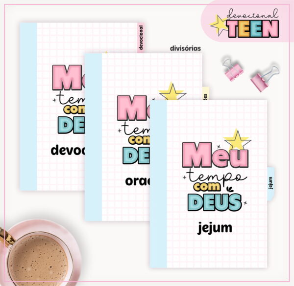 Devocional Teen Menina Mod 04 - Arquivo Digital - Imagem 4