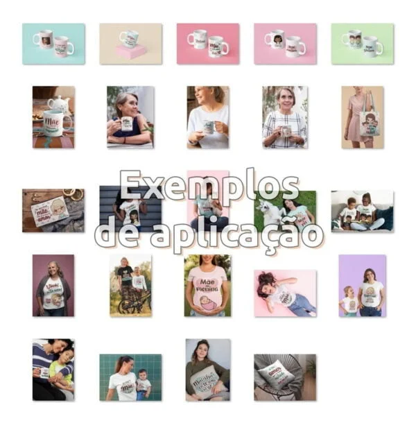 Dia Das Mães Artes Bloquinho Caixinha Caneca Cards Chaveiro