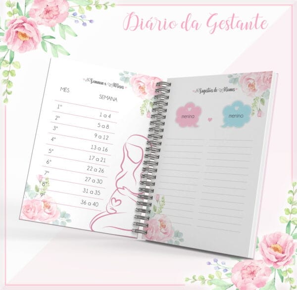 Diário Da Gestante - Arquivo Digital - Imagem 4