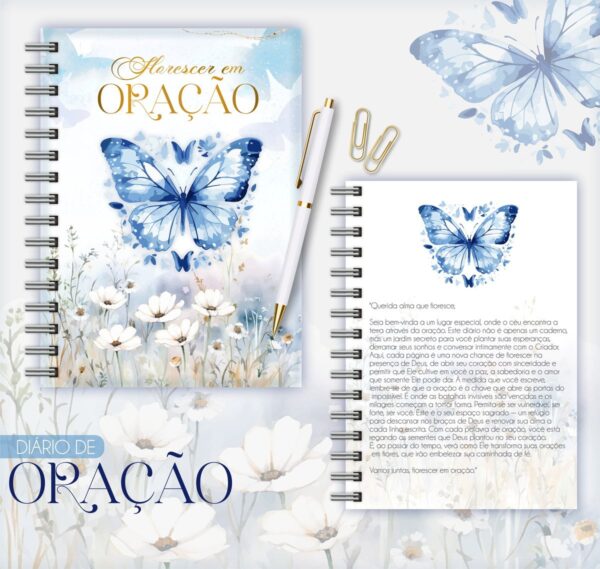 diario da oracao azul arquivo digital scrapbook 2