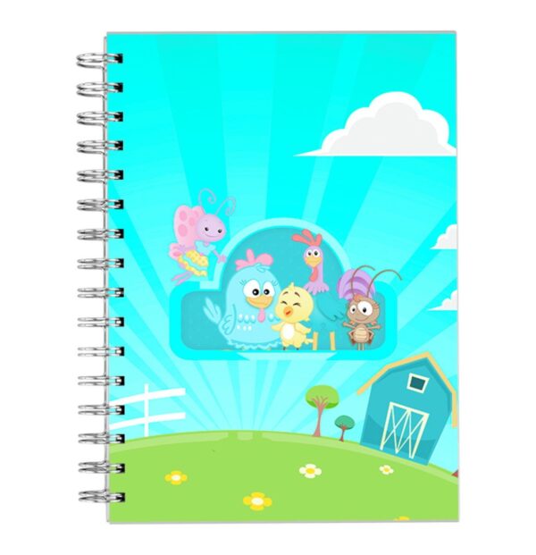 diario de creche galinha pintadinha menino arquivo digital