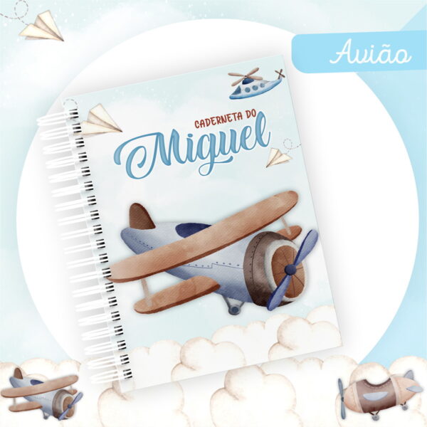 Encadernação Bebê Avião - Arquivo Digital - Imagem 2