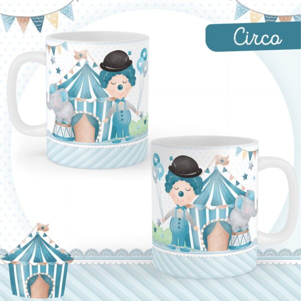 Encadernação Bebê Circo Menino - Arquivo Digital - Imagem 4