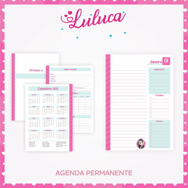 Encadernação Escolar Luluca Games - Arquivo Digital - Imagem 4