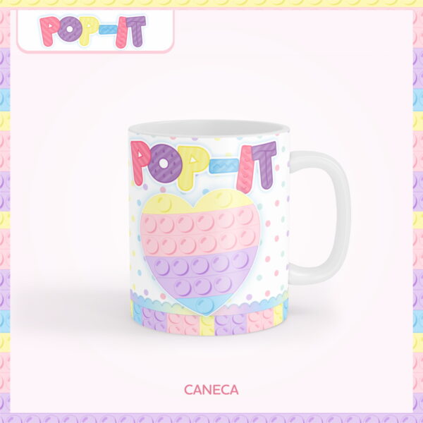 Encadernação Escolar Pop It Candy - Arquivo Digital - Imagem 3