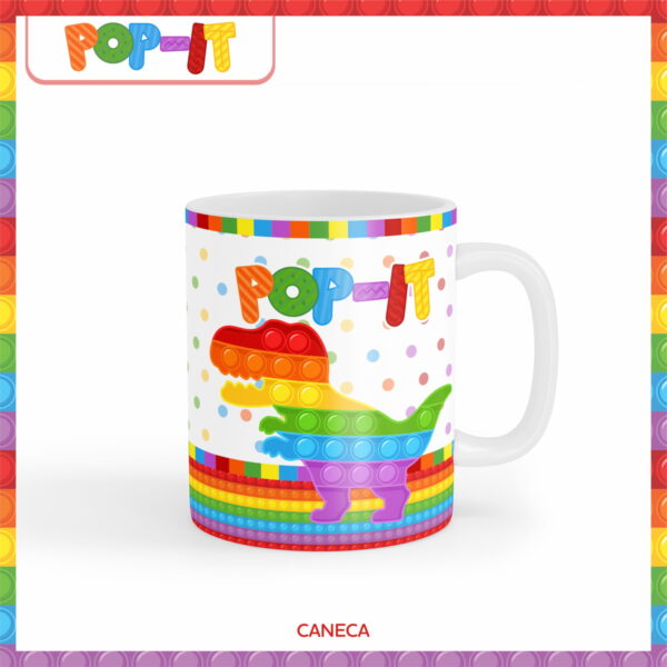 Encadernação Escolar Pop It Colorido - Arquivo Digital - Imagem 3