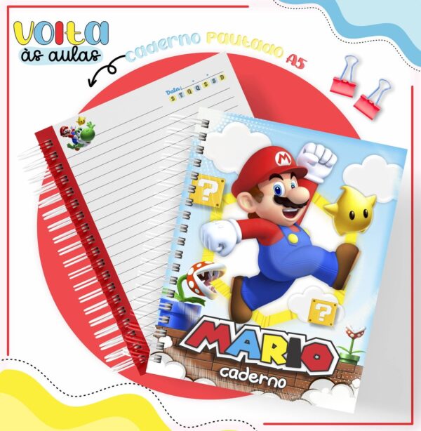 Encadernação Escolar Mario - Arquivo Digital - Imagem 3