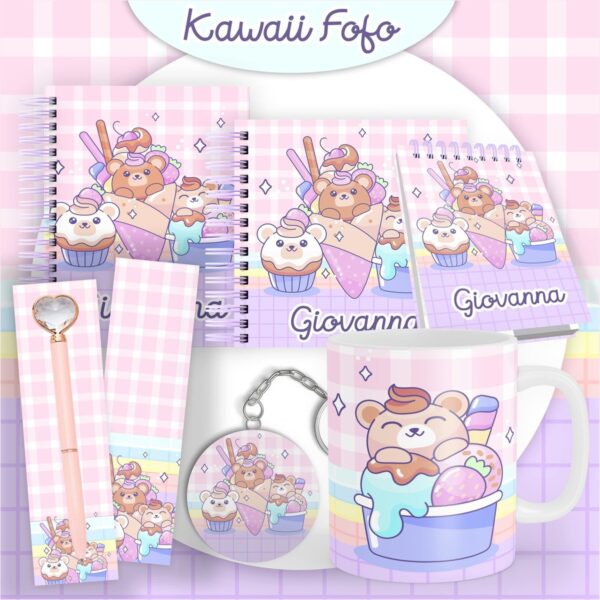 encadernacao kawaii fofo arquivo digital encadernacao kawaii fofo arquivo digital