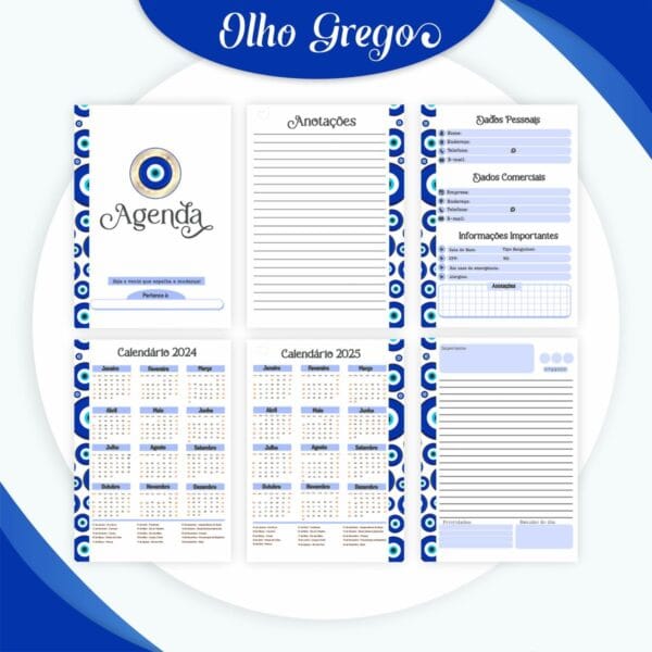 Encadernação Olhos Gregos 2024 - Arquivo Digital