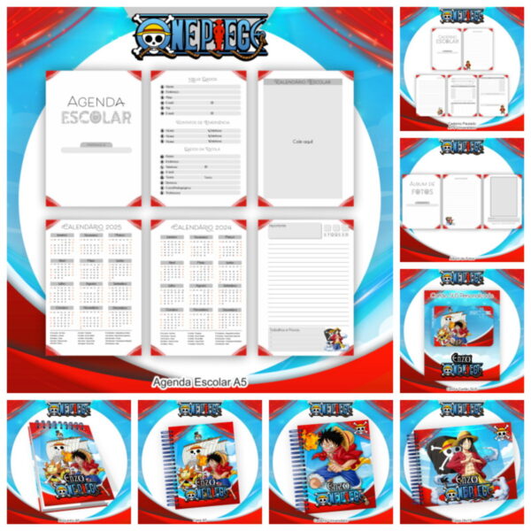 Encadernação One Piece - Arquivo Digital - Imagem 2