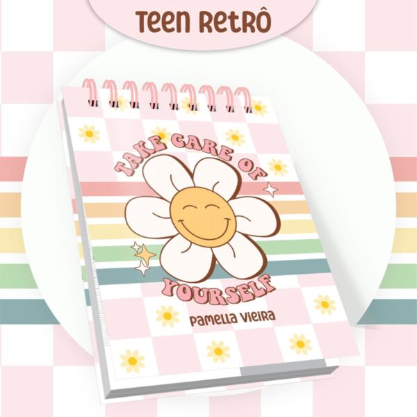Encadernação Teen Retrô Candy - Arquivo Digital - Imagem 2