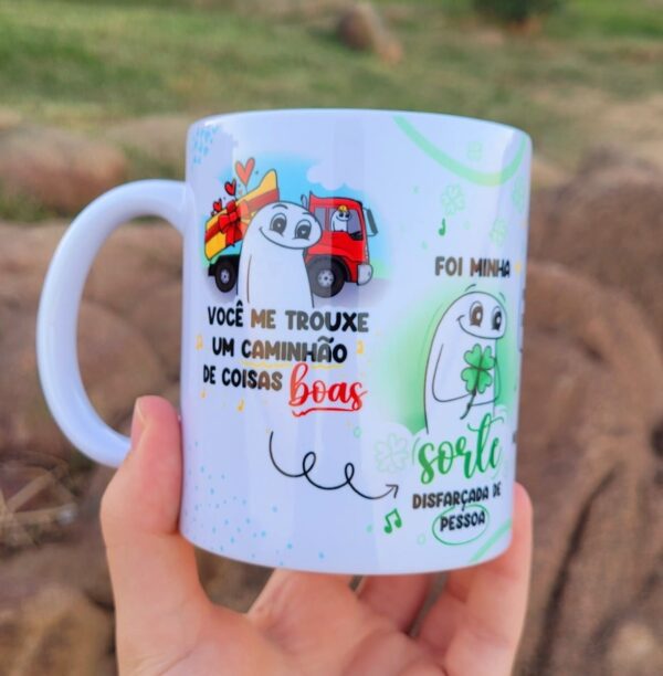 Estampa Caneca Flork Caminhão De Coisas Boas Sublimação Png