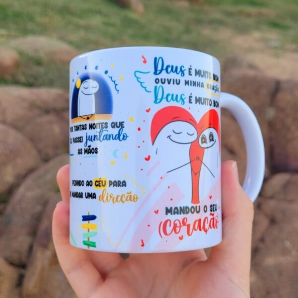 Estampa Caneca Flork Caminhão De Coisas Boas Sublimação Png