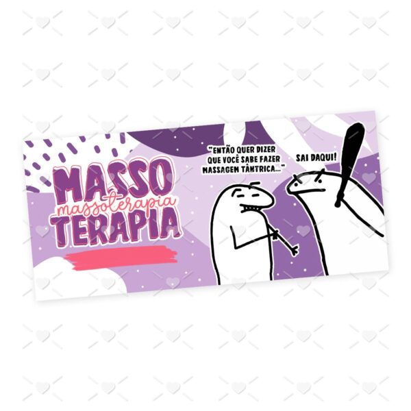 Estampa Caneca Massoterapia Profissões Flork em Jpg