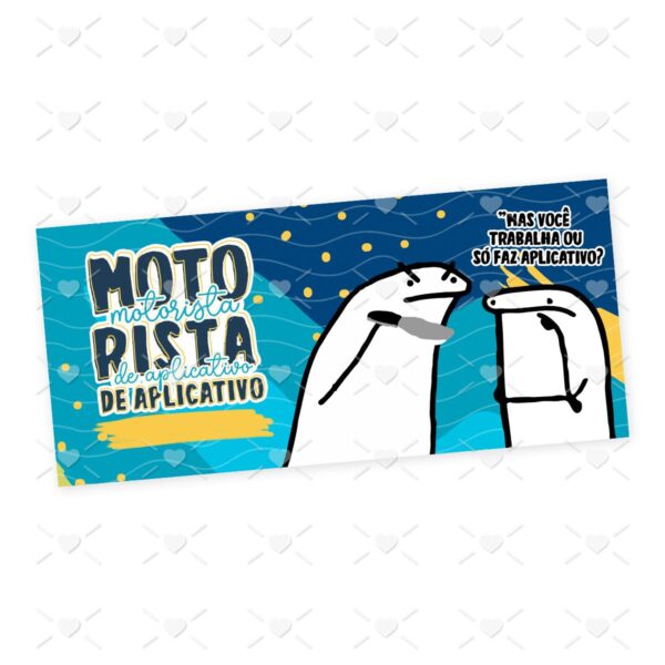 Estampa Caneca Motorista de Aplicativo Profissões Flork Jpg