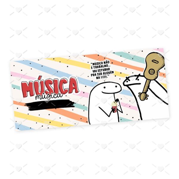 Estampa Caneca Música Musicista Profissões Flork em Jpg