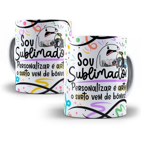 Estampa Caneca Profissão Sublimador Flork Frases Em Png