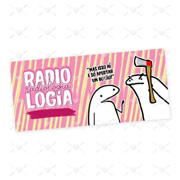 Estampa Caneca Radiologia Profissões Flork em Jpg