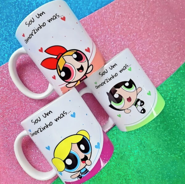 Estampa para Caneca Meninas Super Poderosas - Imagem 5