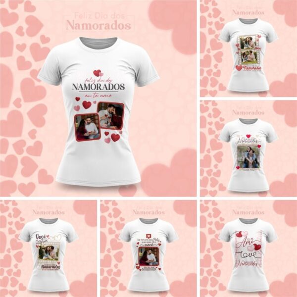 Estampas Camiseta Dia Dos Namorados 2023 Editável Corel Draw